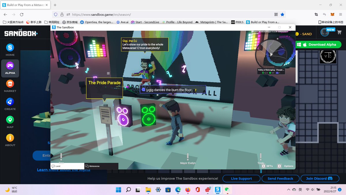 sandsandsandbox's tweet photo. @TheSandboxGame @People0fCrypto I just participated in the #BelongingWeek contest for a chance to win a People of Crypto Avatar! Check out my screenshot below!
👇 https://t.co/ZAhQPpE9jc