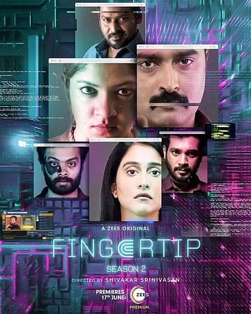 #fingertip2 - yet another finest webseries from K-Town after #Suzhal, which has deeply addressed Digital Depression, cyber Frauds, online harassment, darkweb, snuff films & so on with an easily connectable screenplay in an hyperlink narrative.