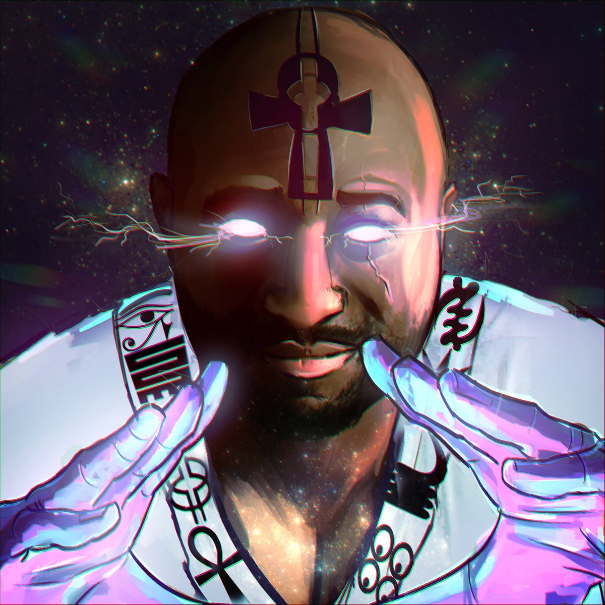 blacksuns_scifi's tweet photo. Grab a copy of my scifi book @ https://t.co/uZ8xZkyfkV

 #NFTartists #blacksuns #scifiart #afroscifi #OpenSeaNFT #digitalillustration #NFTCollection 
#author #AfricaToTheWorld https://t.co/yOjXANGLtD