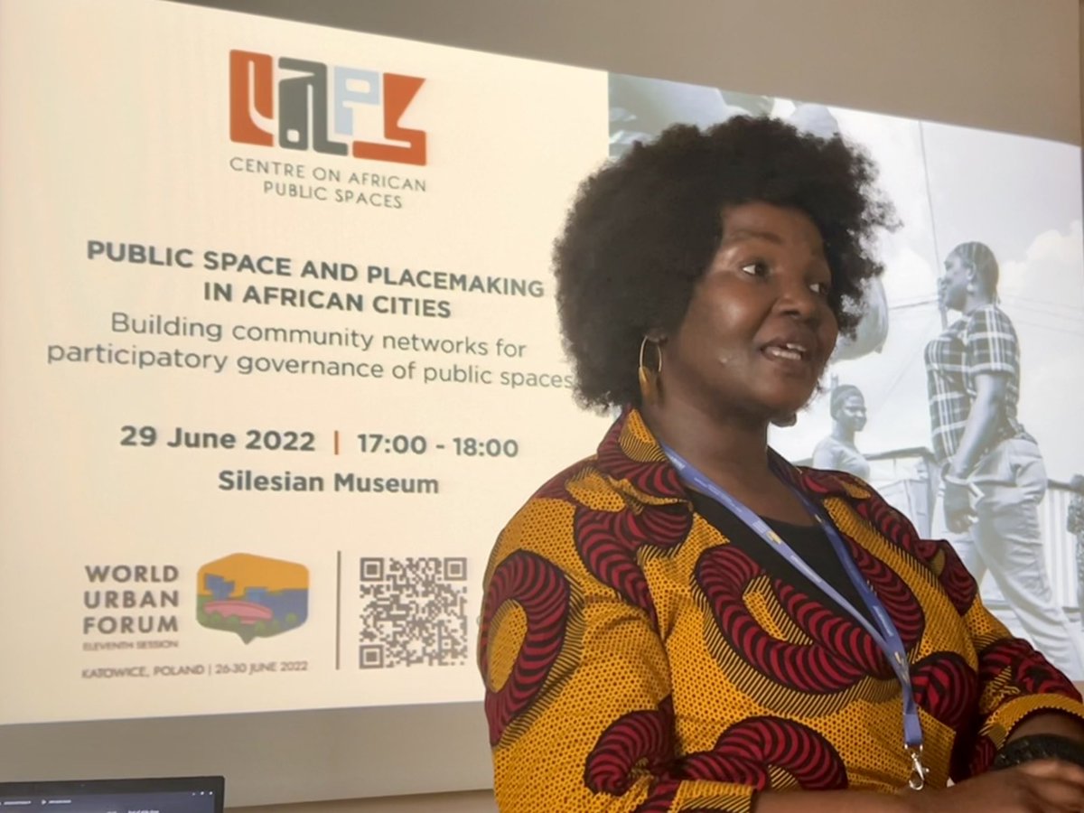 Thrilled for the launch of the African #PublicSpace & #Placemaking Network, with @African_Spaces!

@ayandita @esalimba @Kounkuey @dreamtownngo @PSN_Nairobi @PlacemakingNBI @JoyMutai0

#PlacemakingAfrica #WUF11 #AfricanCities #WorldUrbanForum