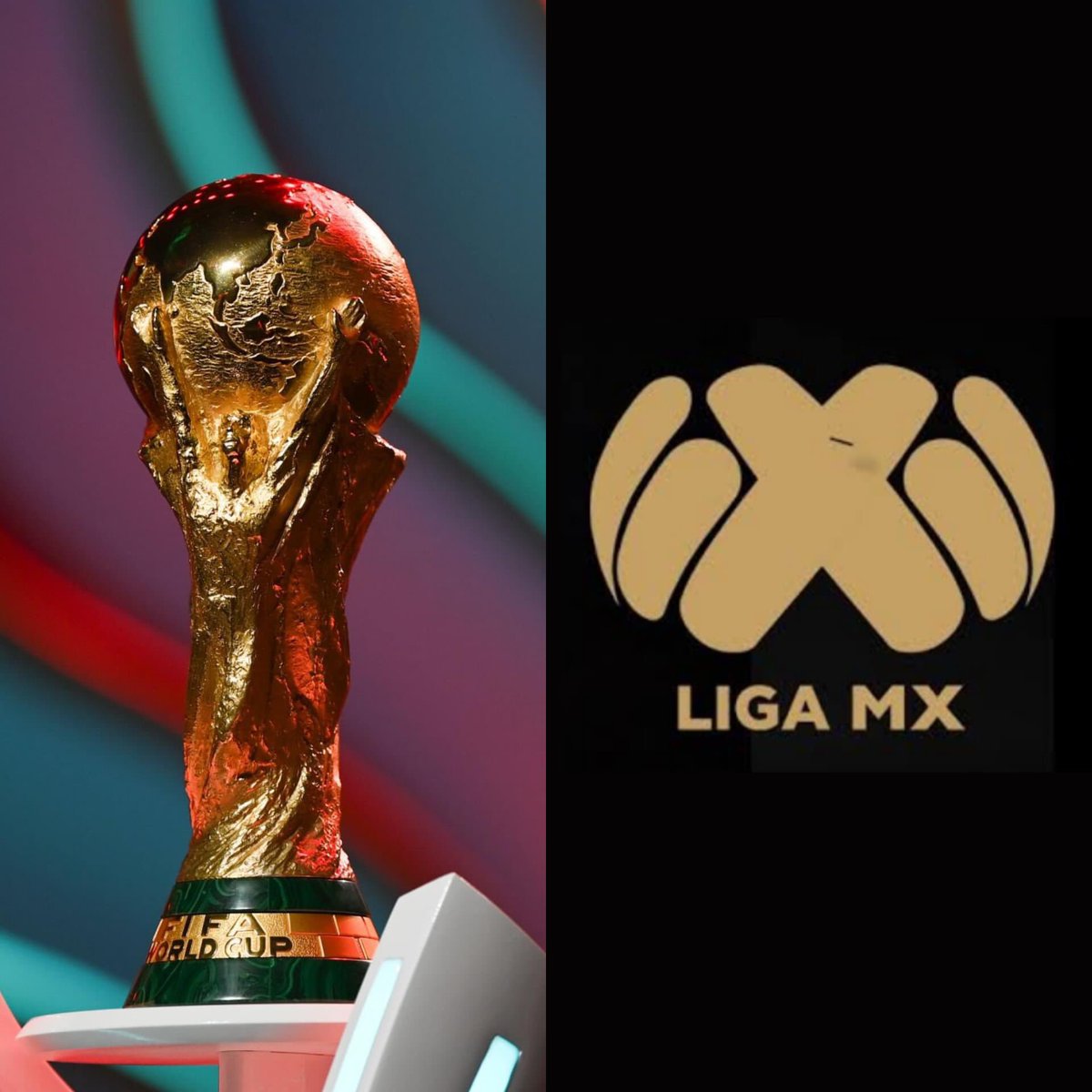 Goldevisitante's tweet photo. ¡CONFIRMADO! 🌍🏆🇲🇽

La Liga MX realizará un torneo mientras se juega la copa del mundo. 

Los equipos que participaran son: 

GRUPO 1: América, Cruz Azul, Pumas y Toluca
GRUPO 2: Chivas, Atlas, Tigres y Santos

Via. W DEPORTES https://t.co/x8dQKhdDQe