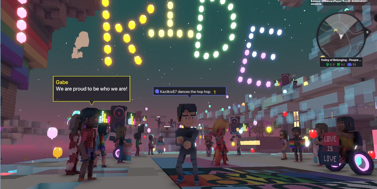 KristeenBellgr1's tweet photo. @TheSandboxGame @People0fCrypto I just participated in the #BelongingWeek contest for a chance to win a People of Crypto Avatar! Check out my screenshot below!
👇

PRIDE!
#lgbt &amp; #sandbox amazing! https://t.co/KkKIlvvBxL