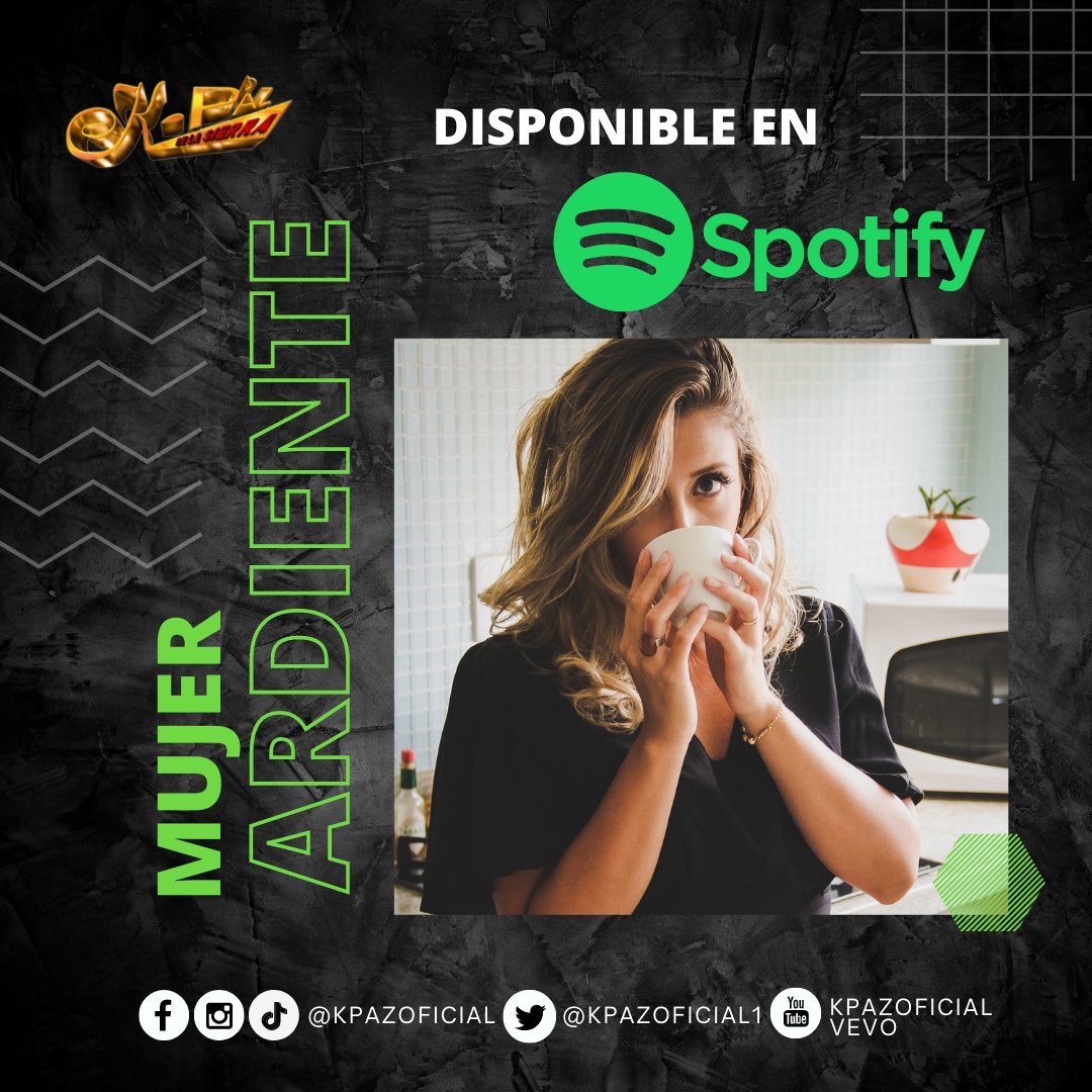 kpazoficial1's tweet photo. 🤠🥰🥳Ya esta disponible en Spotify el nuevo tema "Mujer ardiente" en: https://t.co/mljcSHwCig 👈
#KPazDeLaSierraOficial #OiNoMas #SergioGómez #KPazOficial #Duranguense #MujerArdiente https://t.co/o73pelnNuh