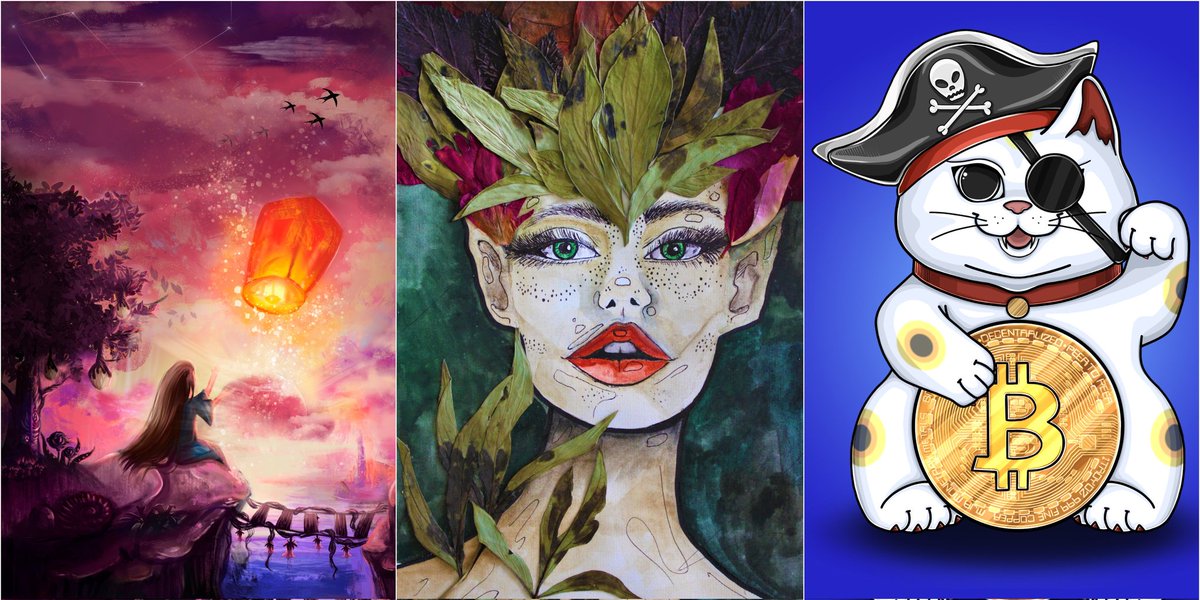 Good morning, dear #NFTfamily
Wish you all a great Thursday☀️🤗

Today I will have the works I bought in my banner. Support great artists🥰
<a href="/Lizardq777/">Lizard_Queen🦎Atleta</a>      <a href="/Art__frol/">Sia Frol🍀</a>        <a href="/KseniRYarty/">KSENIRY | NFTNYC24/25</a>