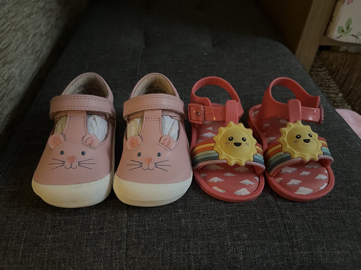 So it would appear my shoe obsession has now extended to baby O’s footwear. Totally wishing they made these in my size - ⁦⁦<a href="/TomBell81/">Tom Bell</a>⁩ probably feared this would happen