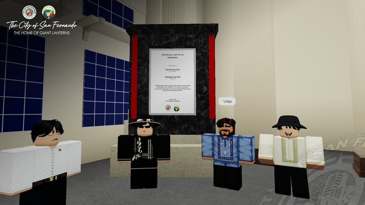 sanfernandoRBLX's tweet photo. Kabalen, Thank you for coming to our City Inauguration!

Part 1 https://t.co/EMd2r0Pl5g