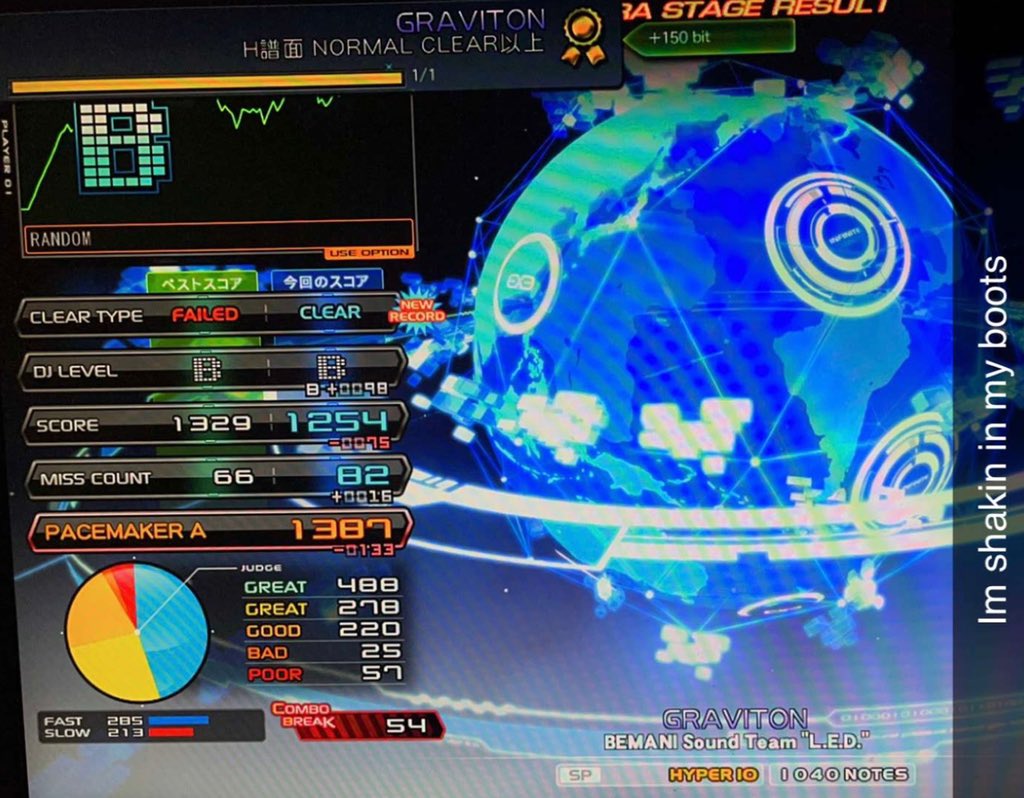 SheyeMakesMusic's tweet photo. First 10 hyper clear! The grind continues 😤 https://t.co/hN0NAbePRM