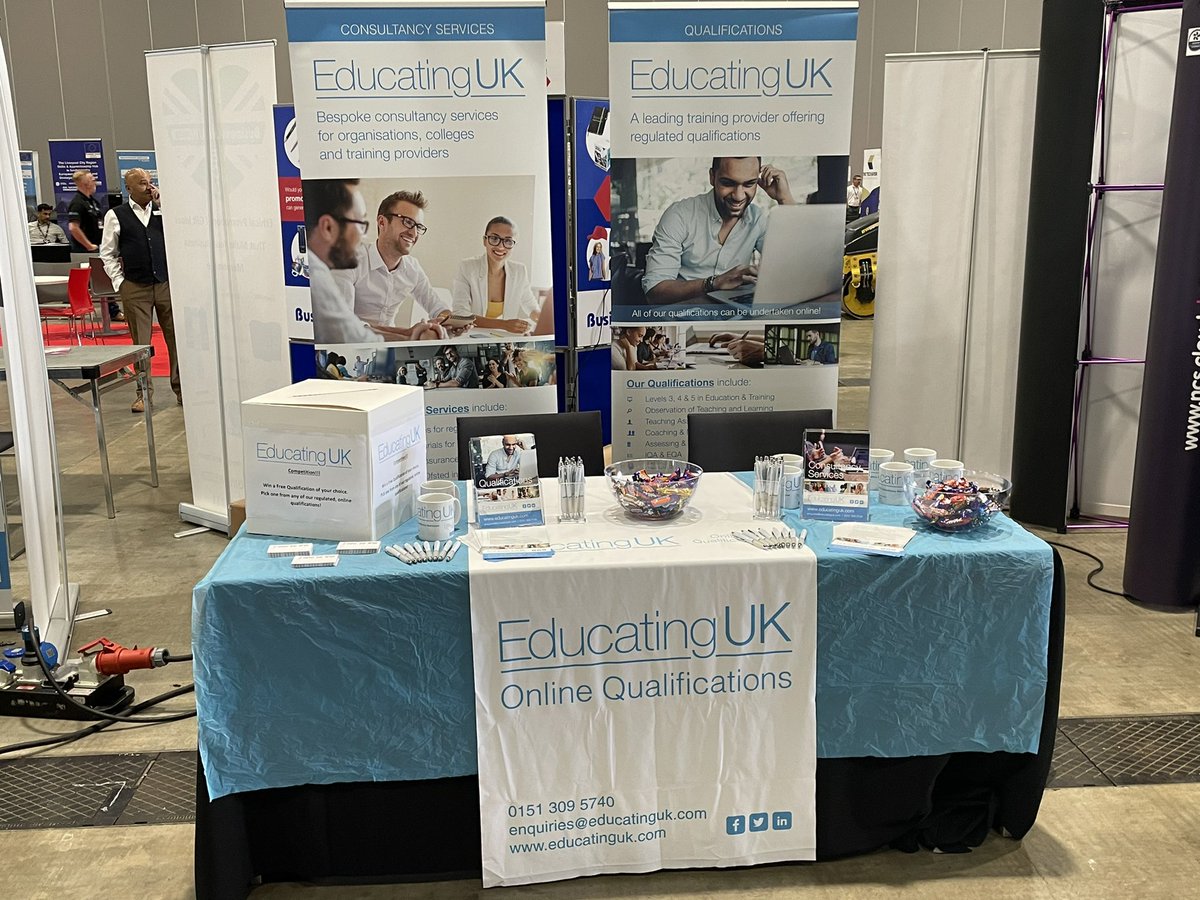 Educating_UK's tweet photo. We are excited to be exhibiting at the #MBExpo2022 today. Come along and say hello! https://t.co/SS43sqtjI1