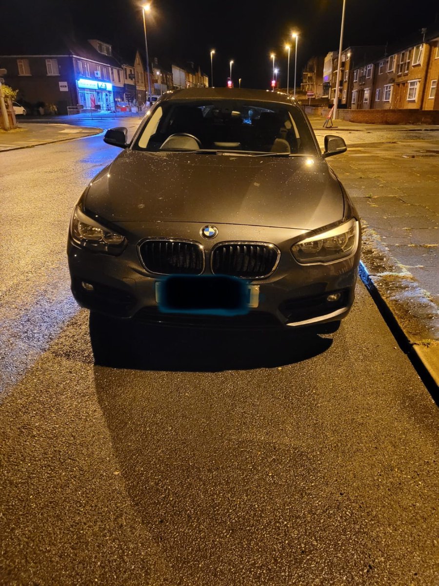 LancsRoadPolice's tweet photo. Overnight whilst patrolling the mean streets our attention was drawn to this vehicle as its MOT expired 2 months ago. 

That transpired to be the least of their worries! 

One arrested 

#drugdriver #Fatal5

#T3TacOps https://t.co/d7xRHejJ6W