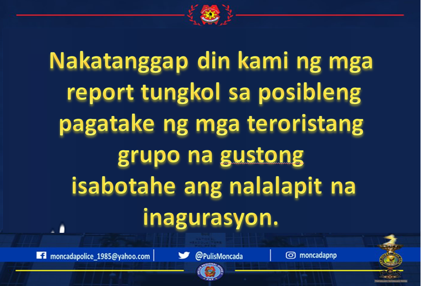 PulisMoncada's tweet photo. #TeamPNP
#PNPKakampiMo
#WeServeAndProtect https://t.co/PSBYevTcjh