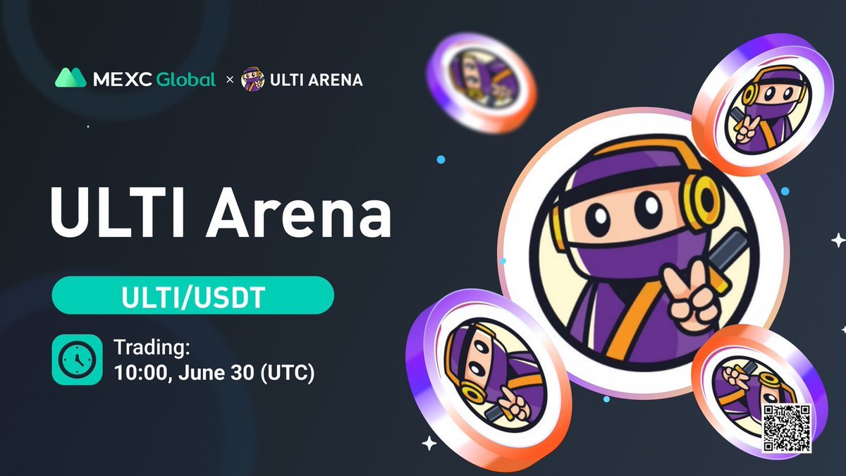 MEXC's tweet photo. 📈 $ULTI/USDT will list as a spot trading pair in the Innovation Zone at 10:00 on Jun 30 (UTC) @UltiArena

Details: https://t.co/mr5IDY7Hl9

💚Sign up: https://t.co/oQaqGujgAt

#UltiArena #MEXCListing #Findnextmoonshot https://t.co/EcntSQMBcx