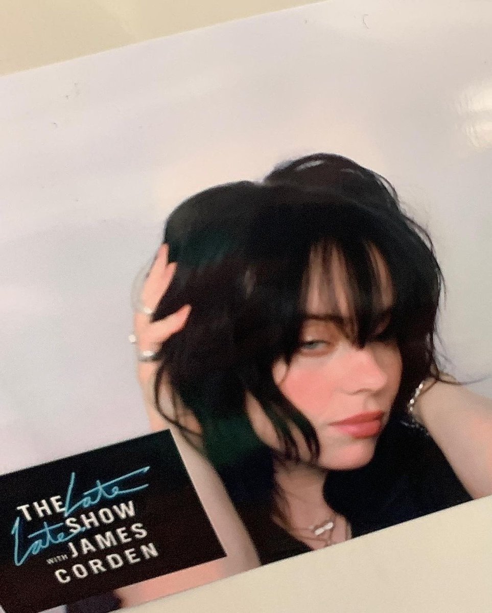 billiesource's tweet photo. Billie photographed for the @latelateshow https://t.co/M0TqoQDx2t