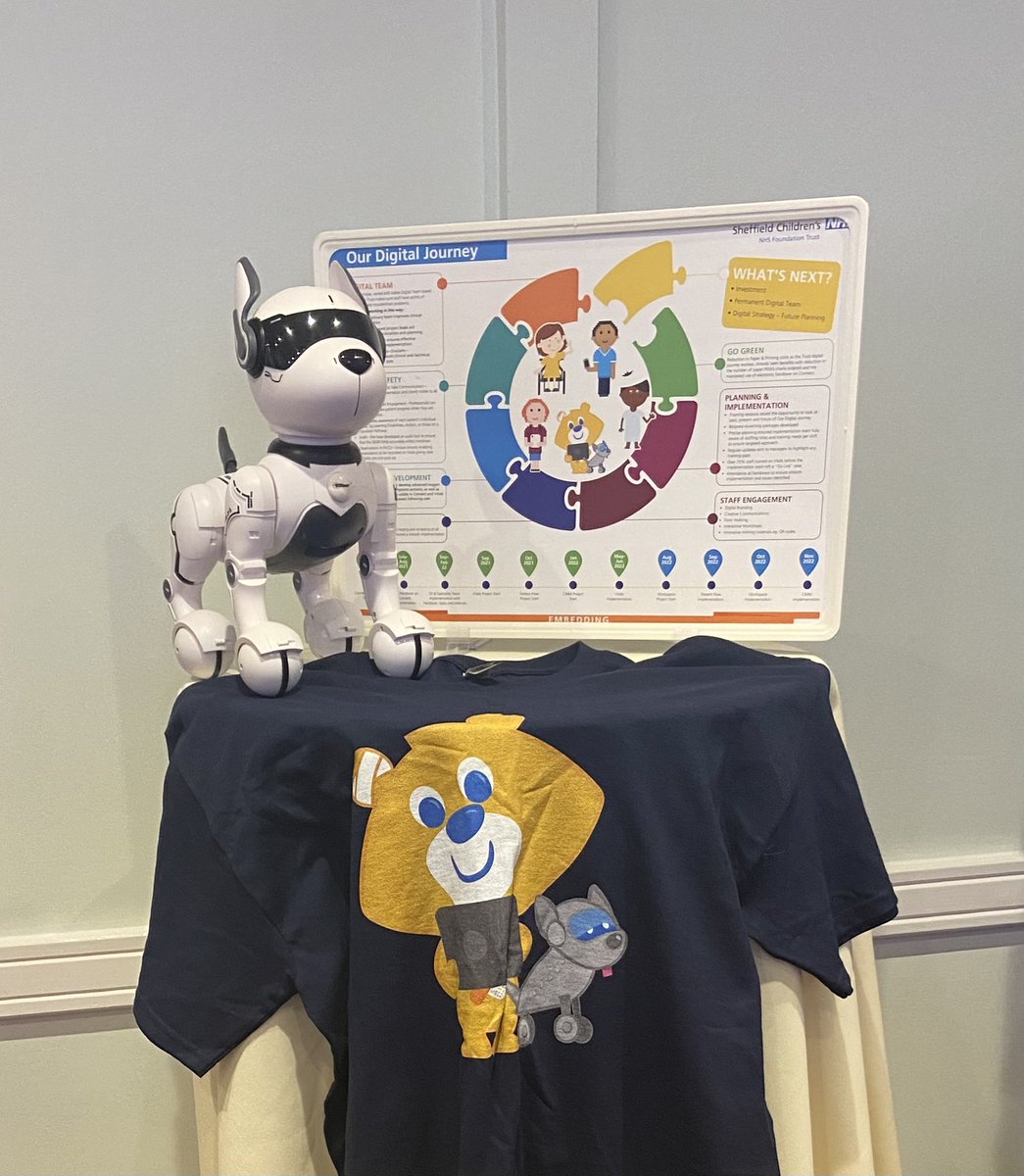 Our Poster won <a href="/System_C/">System C</a> Clinical Engagement Event…Our Digital Journey continues…understanding the needs of clinicians, and passion to improve patient care will remain central …£500 prize  to <a href="/SheffChildrens/">Sheffield Children's</a> charity @jd_armstrong <a href="/catherinehjack1/">Catherine Jackson</a> <a href="/NHSCNIO/">CNIO team for England</a> @JaxdDavis