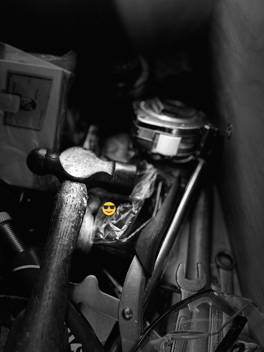 Abstractmind007's tweet photo. These photos were also taken with the Apple iPhone 13 promax  studio mode these are random things in the drawer I have in the garage I thought why not enjoy the photography https://t.co/7bgHH7DXIr