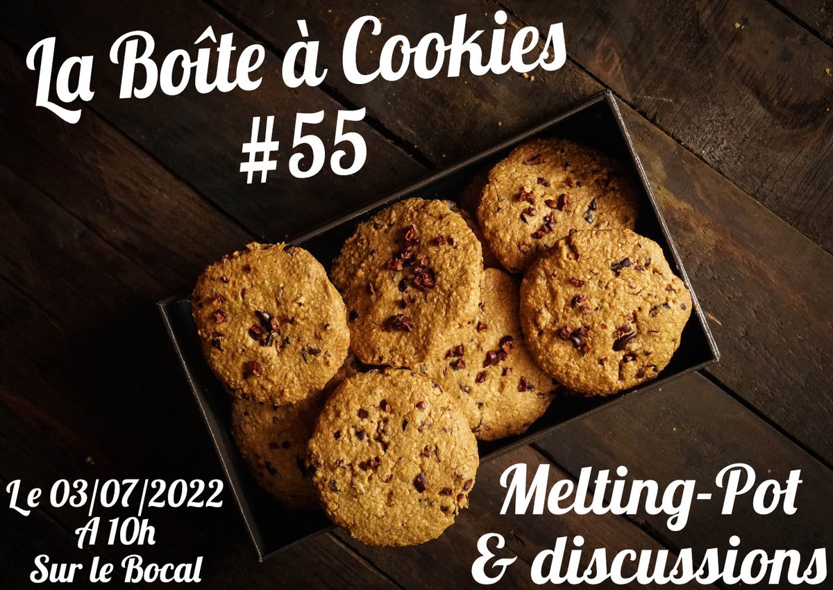 Dimanche, vous êtes toutes et tous bienvenu·e·s pour la 55ème Boîte à Cookies ! Au menu : "questions #jdr repêchées" des semaines précédentes et discussions sur la Boîte à Cookies ! Ensuite, pause estivale !
A dimanche, au même endroit et à la même heure !
🍪🍪🍪