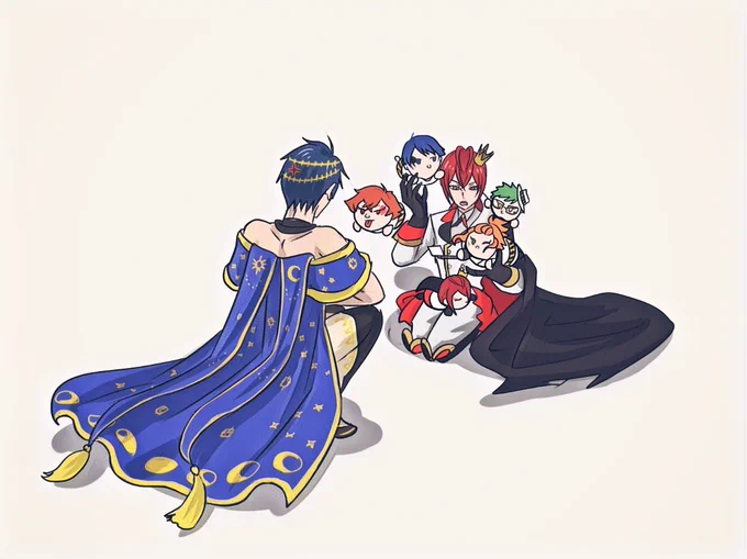 🌹「踊りは済んだのかい?交代だよ」 