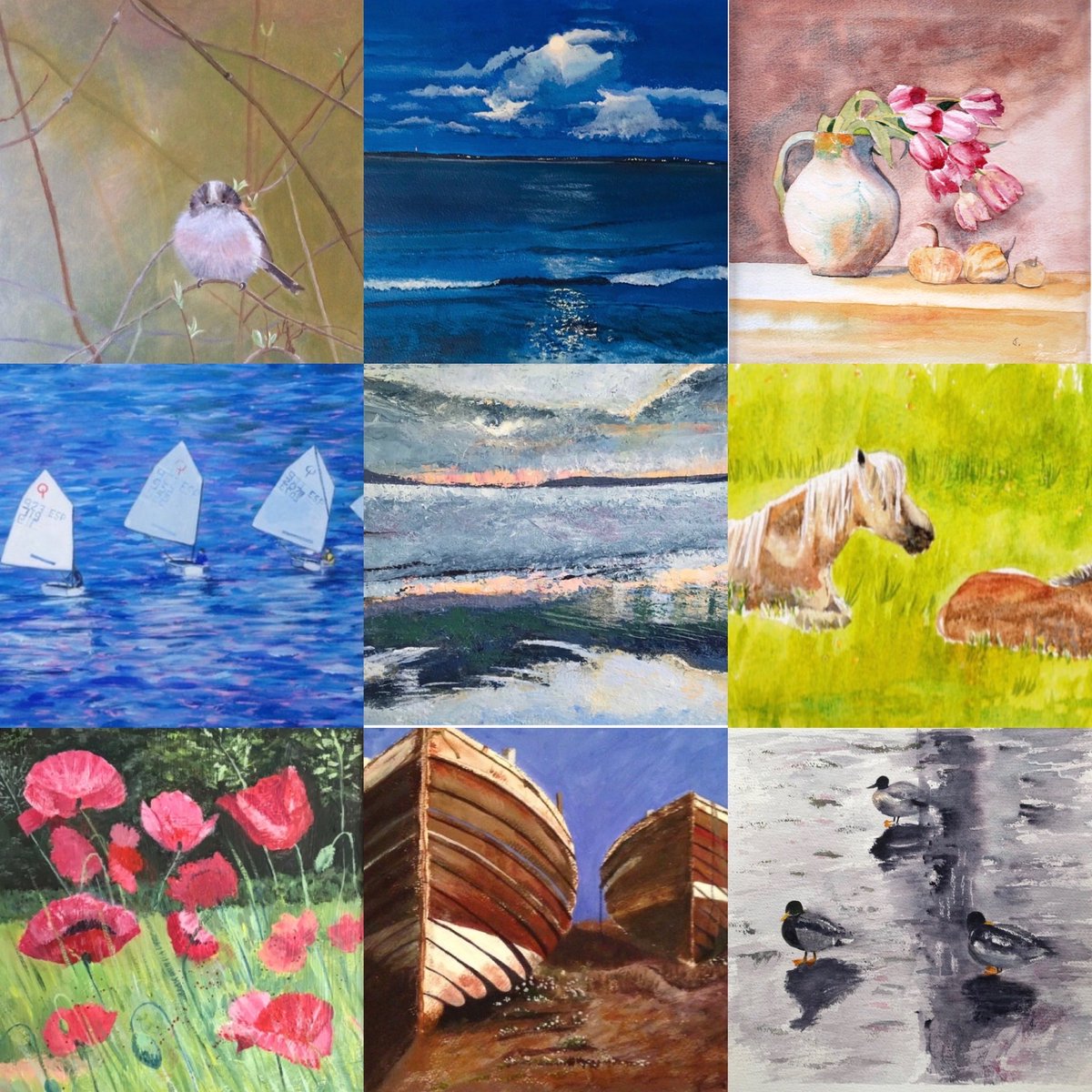 MormorJan's tweet photo. Hello #EarlyBiz while my Etsy shop is temporarily closed you can enquire about my #originalart #prints #handmadecards via DM #acrylic #watercolour #oils #TMTinsta #QueenOf @TheCraftersUK #MJNWVIP @craftbizparty #elevenseshour #womaninbizhour https://t.co/DpEnXoyYaX