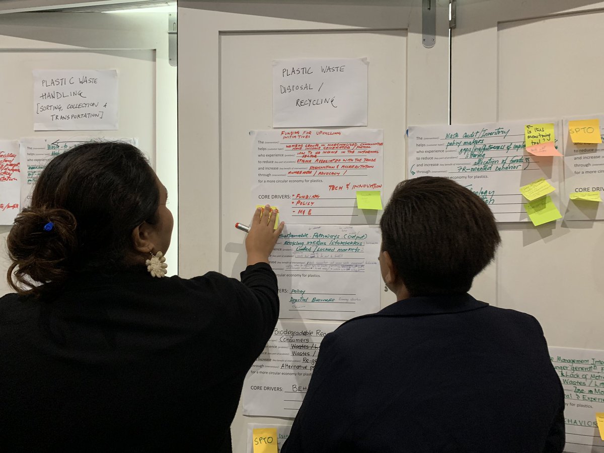 zainabkakal's tweet photo. Day 3 of the systemic design workshop on plastic waste management in Fiji with @FijianGovt consolidating our interventions across drivers and value chain. Gearing up for action ✊🏽 https://t.co/iXRehjPMky
