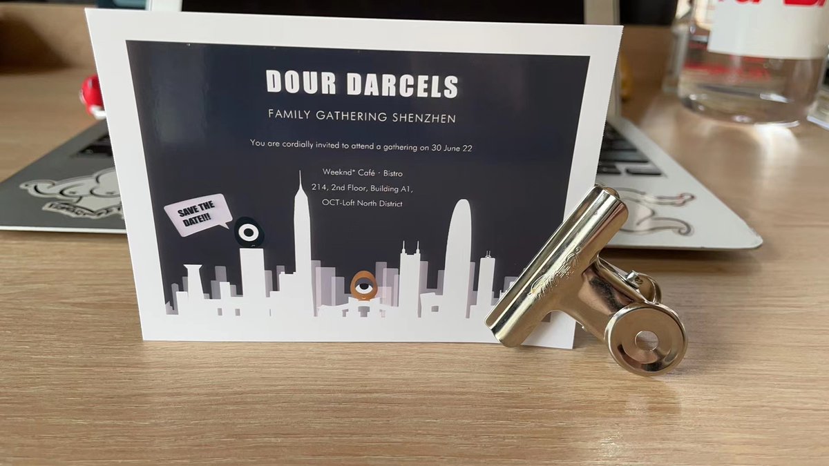 Jamesgold_eth's tweet photo. Today is a big day !
@DourDarcelsNFT fam gathering in Shenzhen and Hongkong today!!✌️✌️✌️ https://t.co/ThmkvwlVez