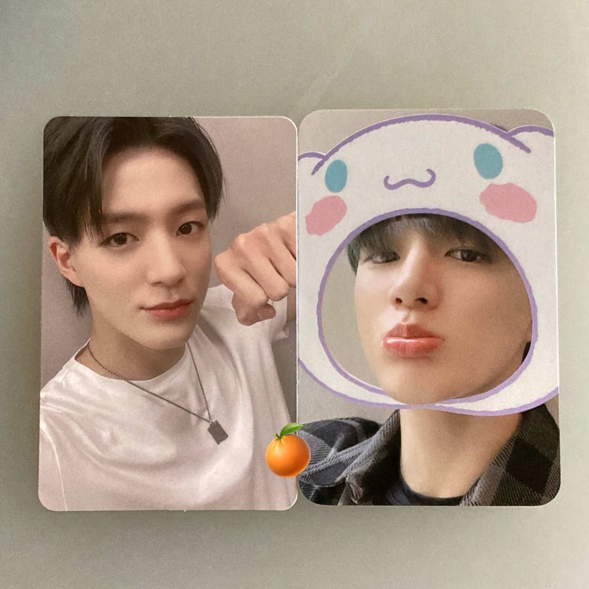 #jeno random trading card and acrylic stand pc! 🫶