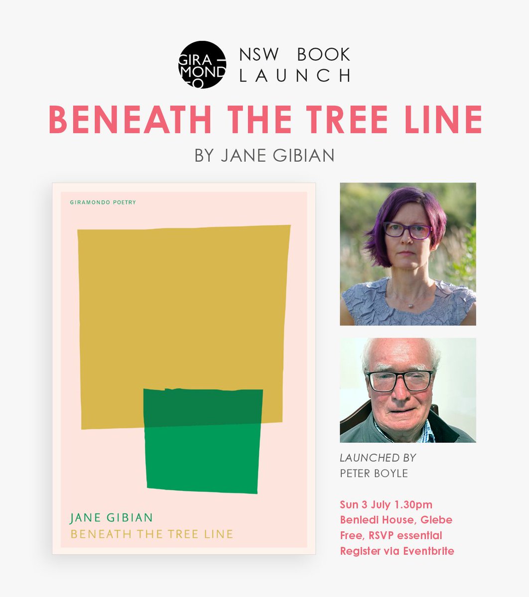 floweringgum's tweet photo. My book 'Beneath the Tree Line' will be launched by Peter Boyle this Sunday 3 July at 1.30pm. Please come along! https://t.co/Ha2cCRoMfg @GiramondoBooks @AusPoetry https://t.co/N2e0X6Fcsb