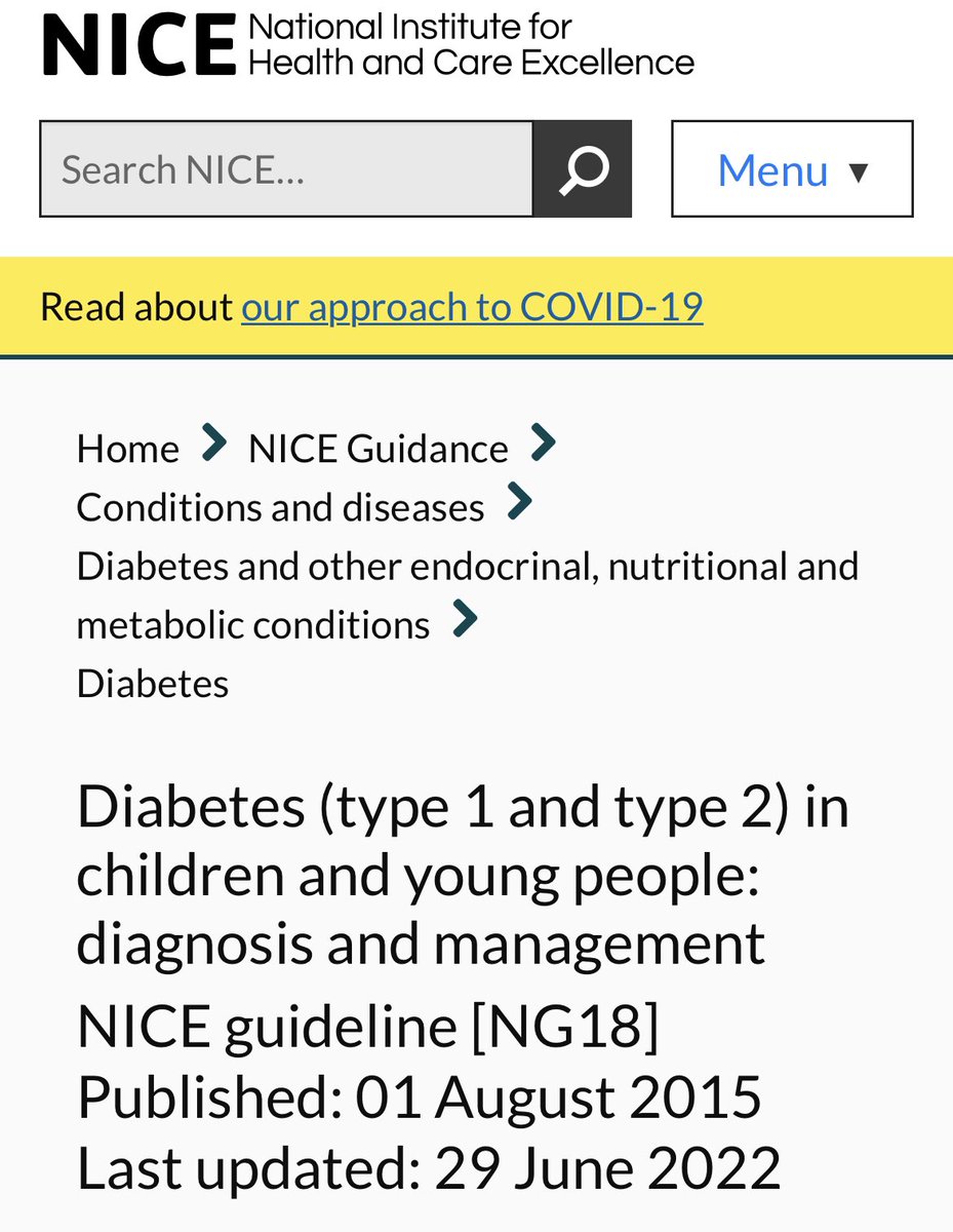 <a href="/NICEComms/">NICE</a> have now included 🦷🪥 #T1D #T2D 

⚠️At diabetes reviews

📍advise they are at higher risk of periodontitis

📍management of periodontitis can improve blood glucose control✅

📍Regular oral health reviews are recommended.

👉 nice.org.uk/guidance/ng18

<a href="/kamleshkhunti/">Prof Kamlesh Khunti</a>