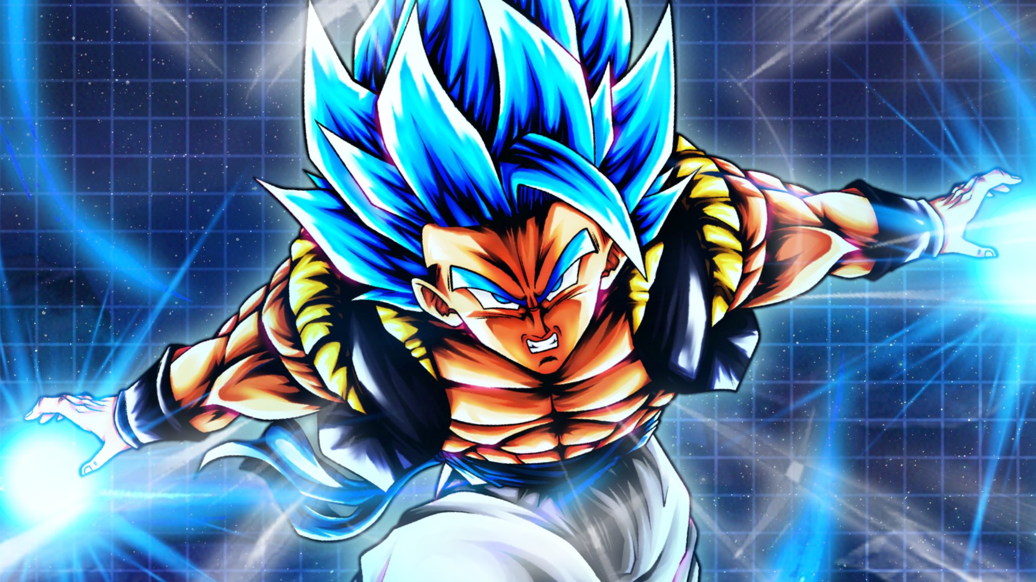 Blue Gogeta Live Wallpaper