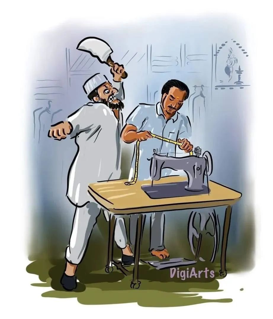 advocate_alakh's tweet photo. Mohammad Ghouse &amp; Riaz who killed #KanhaiyaLal in #Udaipur were parts of ISIS sleeper cells in India. Ghouse even took training in Pakistan- Reports media.

I hope NIA destroys all such sleeper cells across India. It’s dangerous if people like Ghouse &amp; Riaz are living amongst us! https://t.co/9uUtgHFMts