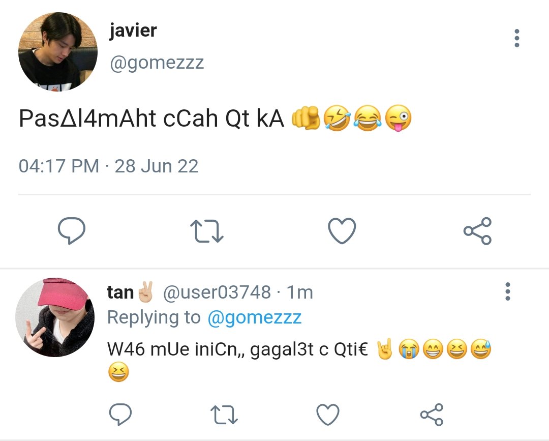sunjekz's tweet photo. i (definitely not) hate you!
          a  taglish  #sunjake  au 🌱

started when chie (sn) is a transferred student from France, but suddenly encountered an “annoying” guy by accident, and fate maybe wasn’t on his side as they keep on crossing paths. https://t.co/nNV8Rhryd3