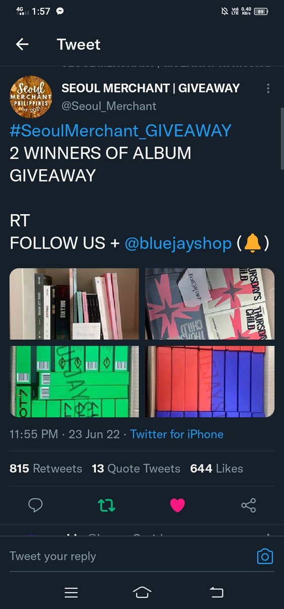jaseckh's tweet photo. @Seoul_Merchant @bluejayshop done po 🤍 https://t.co/x6UIGuqe8G