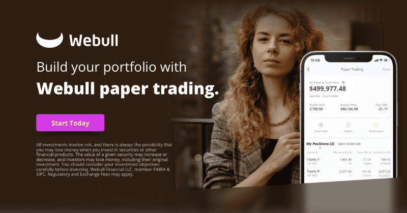 WebullGlobal's tweet photo. 👀👀Webull Paper Trading Helps Investors Practice Their Trading Skills.

👇👇Try it now!