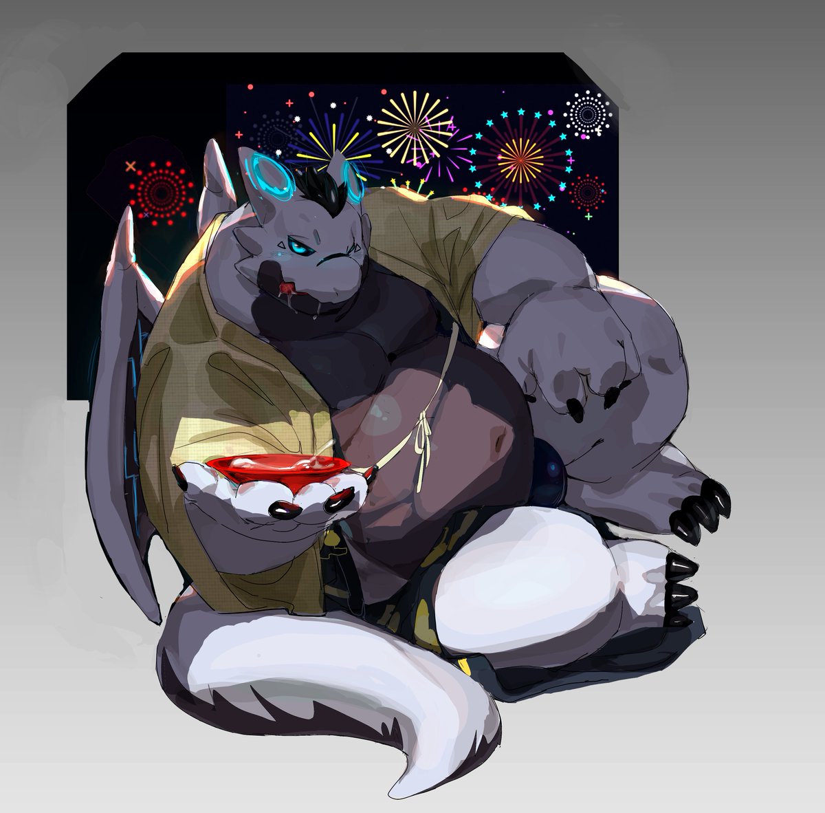 Commission for @ duseopO416!!
잘 안그려본 장르였지만 완전 재밌게 작업했네요. 커미션 신청 감사합니다 😘😘