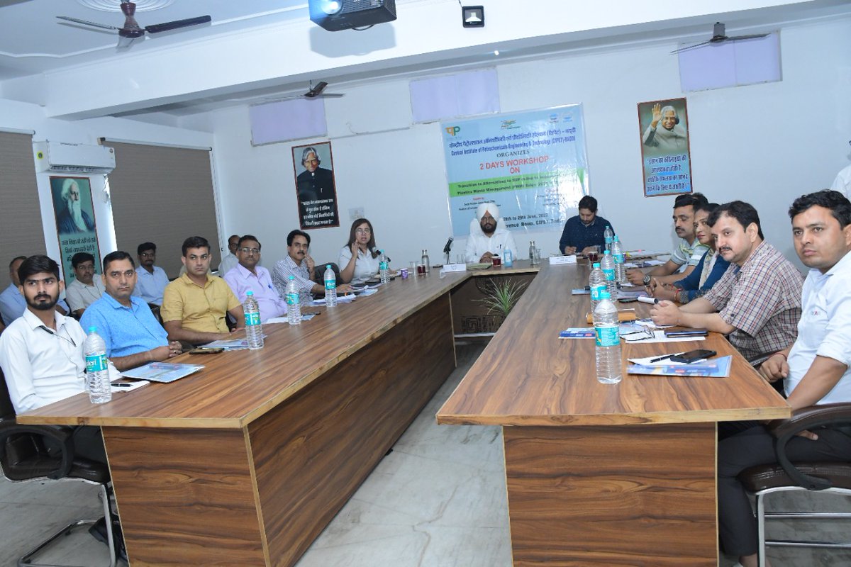 BaddiCell's tweet image. “2-Day Workshop on Transition to Alternatives to SUP in-line to Implementation of Plastics Waste Management (PWM) Rule: 2021 (Amendment) in MSME Units &quot;  at CIPET Baddi with support of CPCB and HPSPCB, organized 2-Day Workshop on 28th and 29th June 2022 
#CIPET #CPCB #HPSPCB #pwm