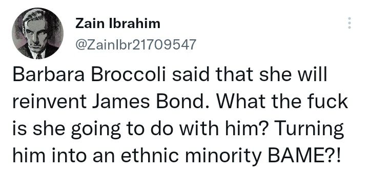 dahl_bibi's tweet photo. Hey #BondTwitter, I've found him!
I've found the one absolute cnut in our ranks. https://t.co/KM12qSOw5o