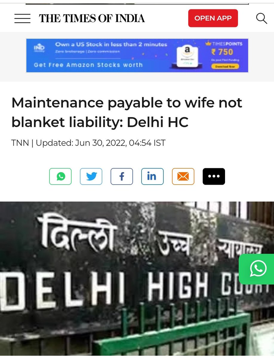 MaleVoteBank's tweet photo. Justice Chandra Dhari Singh stated that the intent behind granting interim or permanent alimony is not to punish the other spouse but to ensure that the dependent spouse is not reduced to destitution or vagrancy on account of the failure of the marriage.

https://t.co/f5DkAIdxnU https://t.co/tDnQN48FvR