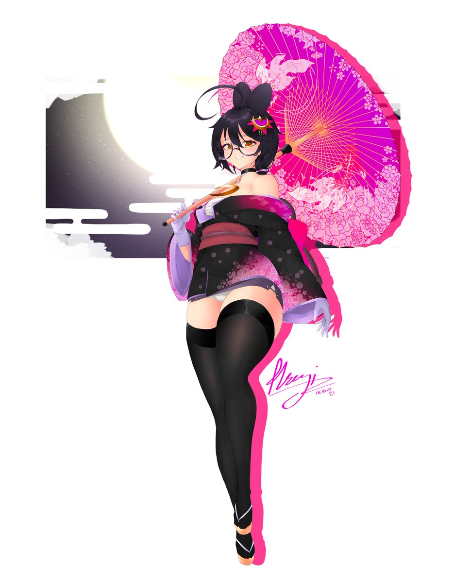 pluto_oni's tweet photo. Inaba (Kimono ver.)

#inabart https://t.co/iRXhGVEQJg