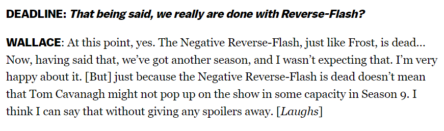 TomCavNews's tweet photo. Will @CavanaghTom be back for #TheFlash season 9?

EP @ewrote has answers.

https://t.co/I7Z48Fdhd1 https://t.co/aWQ4rh1zn9