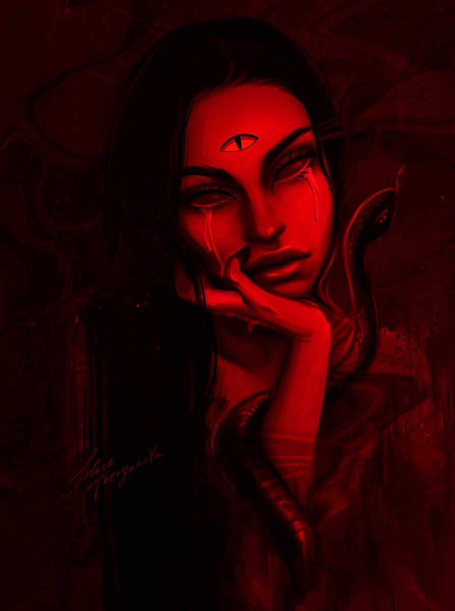 GM♥️ and new drop 🩸
"Poison Drop" on foundation 

🖤Buy Now: 0.2 ETH 

I like darkness and red.

Link bellow