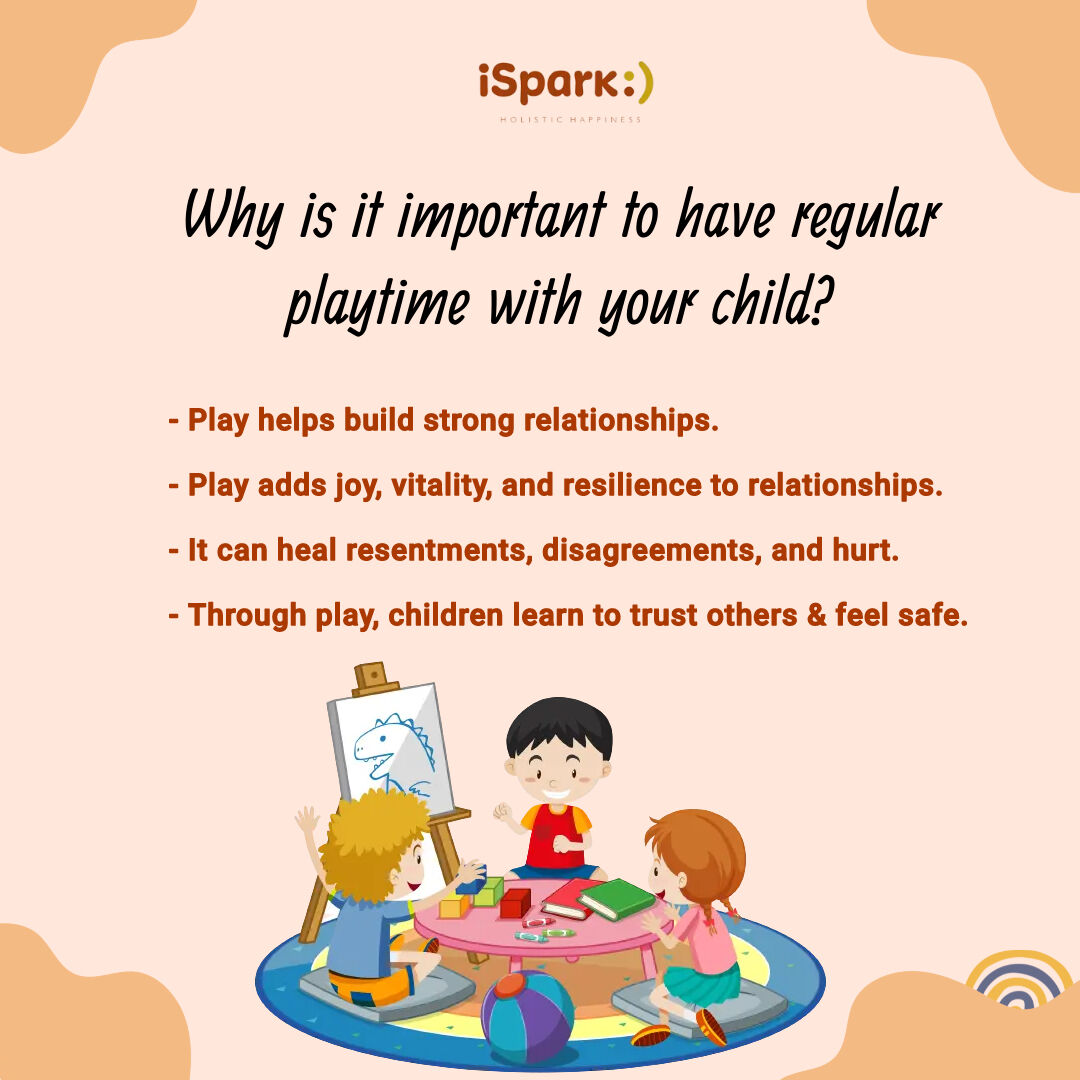 There are plenty of small things you can do throughout the day to make room for yourself and your child so that both of you are happier people because of it.

#children #parenting #parents #playtime #funwithkid #familytime #isparknutrience