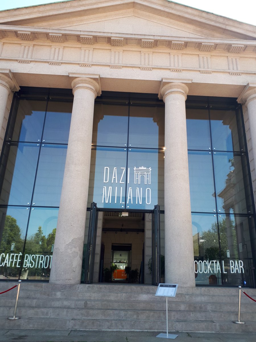 coffeehistoryJM's tweet photo. Delighted to find old #Milano customs house being used cocktail bar named Dazi. The Dazio consumo was, as @geoffcrossick said, the protaganist of my @CambridgeUP book The Political Economy of #Shopkeeping in #Milan @retailhistorian @UniofHerts @UHertsResearch
#Italianhistory https://t.co/DbY6QoTuoB