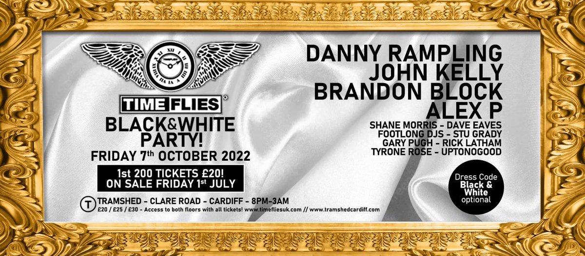 Time Flies (@timefliesuk) on Twitter photo Next party announced! On sale Friday 1st July 9am <a href="/TramshedCF/">Tramshed Cardiff</a> <a href="/Brandonblock/">Brandon Block</a> <a href="/djdaveeaves/">Dave Eaves</a> <a href="/MrRickLatham/">Everything in dark mode</a> <a href="/ILovesTheDiff/">I Loves The ‘Diff</a> Next party announced! On sale Friday 1st July 9am <a href="/TramshedCF/">Tramshed Cardiff</a> <a href="/Brandonblock/">Brandon Block</a> <a href="/djdaveeaves/">Dave Eaves</a> <a href="/MrRickLatham/">Everything in dark mode</a> <a href="/ILovesTheDiff/">I Loves The ‘Diff</a>