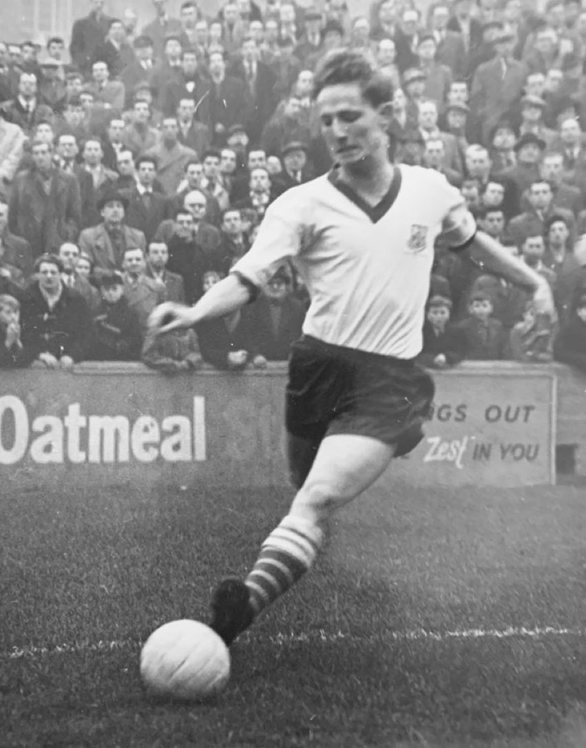 A Very Happy 84th Birthday to former player Mike Hellawell.    