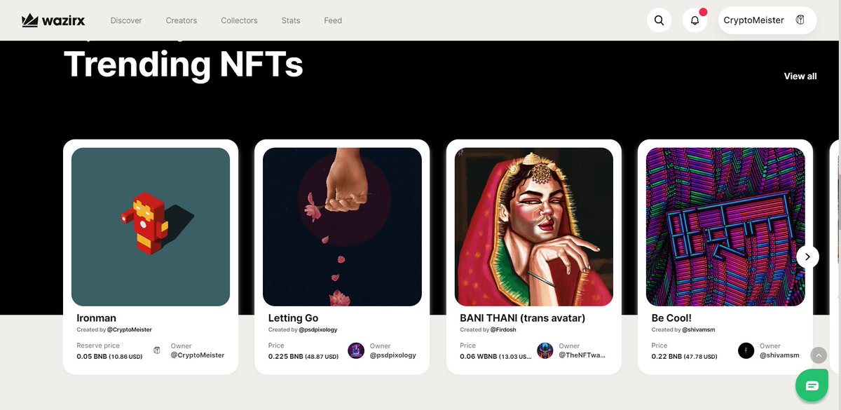 CryptoMeister_n's tweet photo. 'Ironman' is trending on @WazirXNFT from an Exclusive Collection drop.. 

Check out this NFT fast ➡️
@CryptoMeister https://t.co/jiC3PsbCfc https://t.co/17QLTkAM1Y