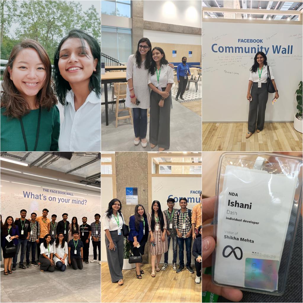 ISHANIDASH8's tweet photo. I am delighted to share that recently I got an opportunity to visit @Meta India and the experience was just mind-blowing ! Got to meet some really amazing and influential people. To an amazing day !
#meta #Metaverse #sparkar #ardevelopment #creatorsmeet #augmentedreality https://t.co/loSTbrmXO3