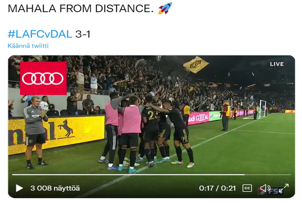 Suomalaista osaamista MLS läntisen konferenssin kärkijoukkueessa. <a href="/A_Matinlauri/">Anton Matinlauri</a> <a href="/LAFC/">LAFC</a> Keep going Anton Head of S&amp;C. 🇫🇮. Voisi kuvitella, että urheilujournalistit olisivat kiinnostuneita LAFC:n kuulumisista.🤔