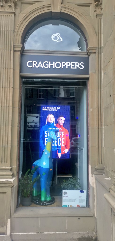 MissAdamSPS's tweet photo. I just HAD to visit George (on George Street🤣) this morning before work! I would love to see any photos you get with him 😁So proud of P4a for all of their hard work 🥰🤩👏🏻 https://t.co/6tdUaRIH76