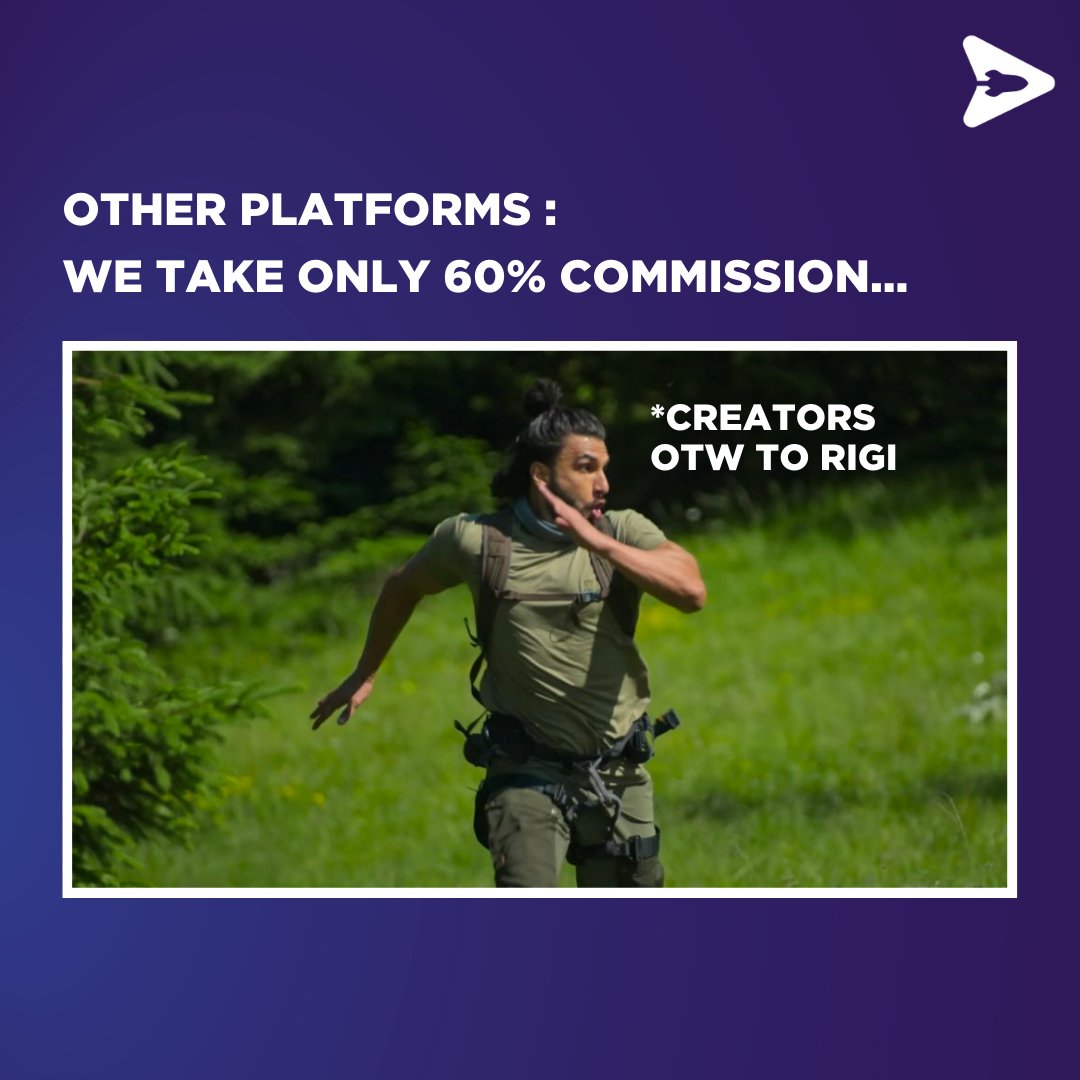 rigi_app's tweet photo. Have you tried Rigi yet, creators? ๐
#rigiapp #rigipay #contentcreators #creatoreconomy #Influencer #rigicourse #rigiwebinar #paidcontent #rigiforcreators #onlinelearning #earnmoneyapp #earnmoneyonlineindia https://t.co/ZDAOZrO8xX
