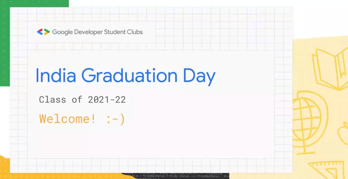 RitikaS103's tweet photo. ✨Done with the online GDSC Graduation ceremony✨ 
Super excited for Offline Graduation Event🥳🥳 https://t.co/59P87x61VA