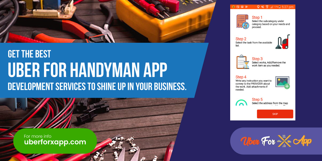 uberforxapp's tweet photo. Get your uber for handyman clone wholly designed and customized as per your needs to boost up your venture
Contact us:https://t.co/Ga1UEDeofn
#HandymanClone  #CourierCloneApp #whitelabelcourierCloneApp #deliverooclone #deliveroocloneapp #USA #Europe #uberforxapp #swiggyCloneApp https://t.co/W3Agsl7L5q