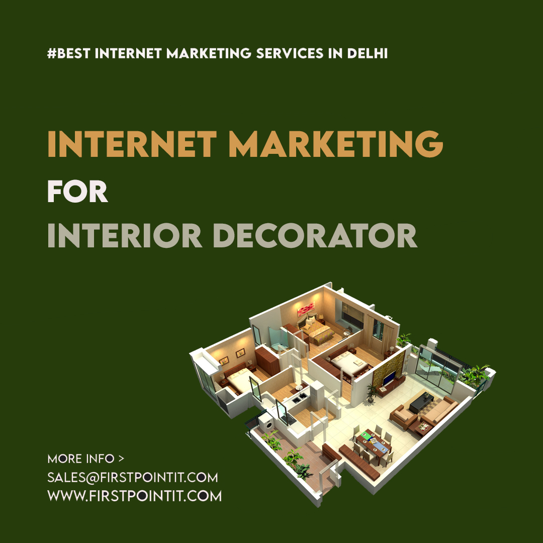 INTERNET MARKETING FOR INTERIOR DECORATOR.
Contact Details:+91 9871688800
firstpointit.com
Email: sales@firstpointit.com
FOLLOW US @itcompanyindiaa
#itcompanyindiaa
#interiordesigninspiration
#dreamhomedesign
#decointerior
#artwork
#architecture
#interiorstyling
#decorluxe